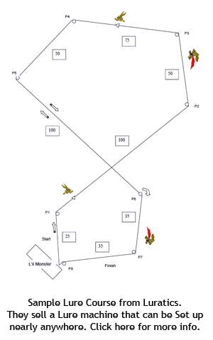 Sample Lure Course Chart